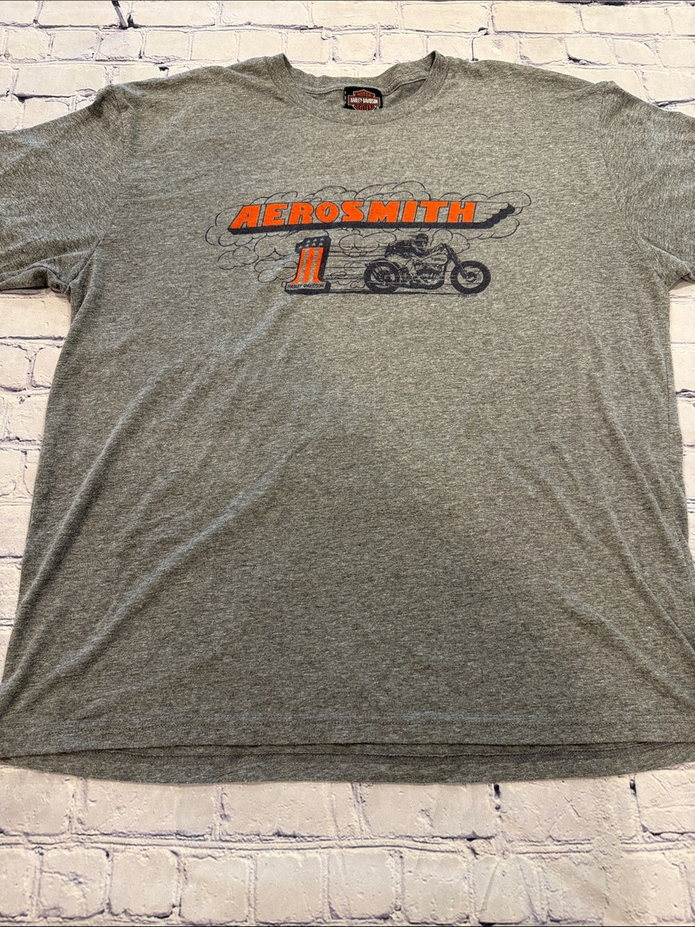 Harley-Davidson Aerosmith Soft Tee | Harley Tees | Size XL